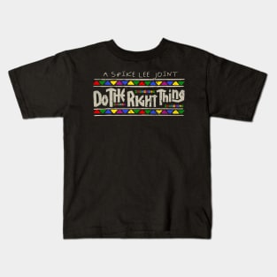 Do the Right Thing Horizon Vintage Kids T-Shirt